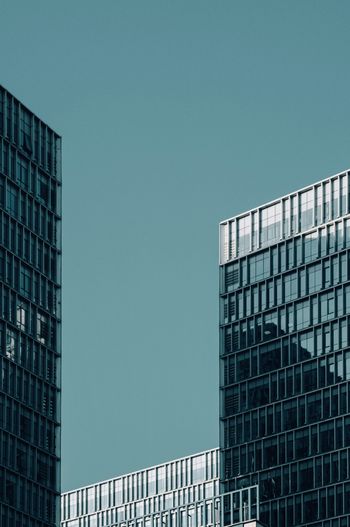 a couple of buildings that are next to each other