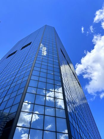 a very tall building with a lot of windows