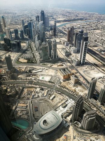 bird's eye view photo of high rise buildings in city