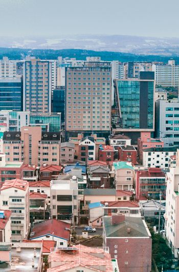 aerial view of city buildings during daytime