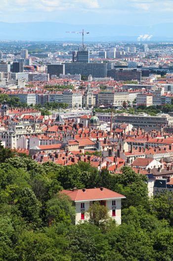 aerial view of city buildings during daytime