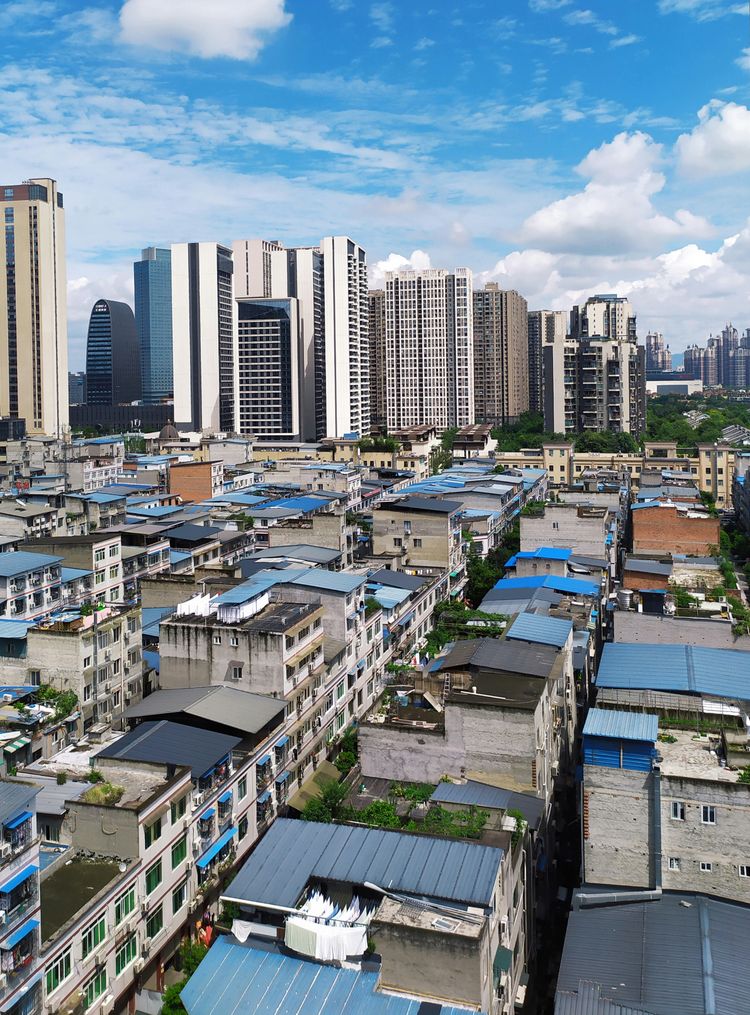 aerial view of city buildings during daytime