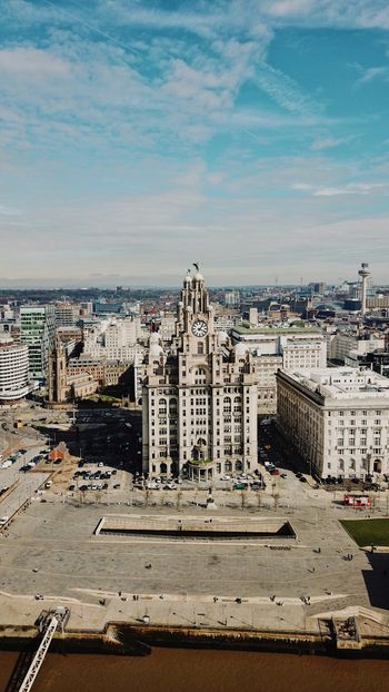 aerial photography of city building