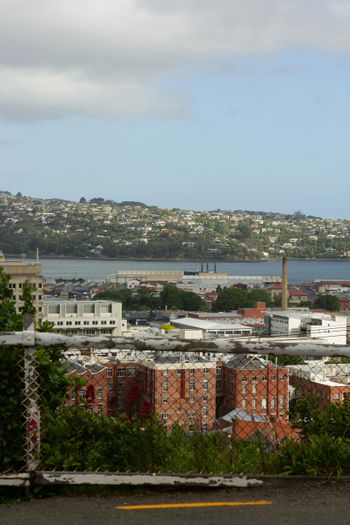 a view of a city and a body of water